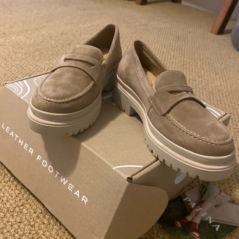 Patina (Portland Leather Co.) Chunky Loafer sz 9